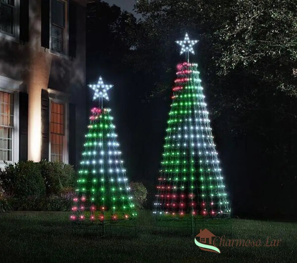 Led Para Árvore De Natal Charmosolar