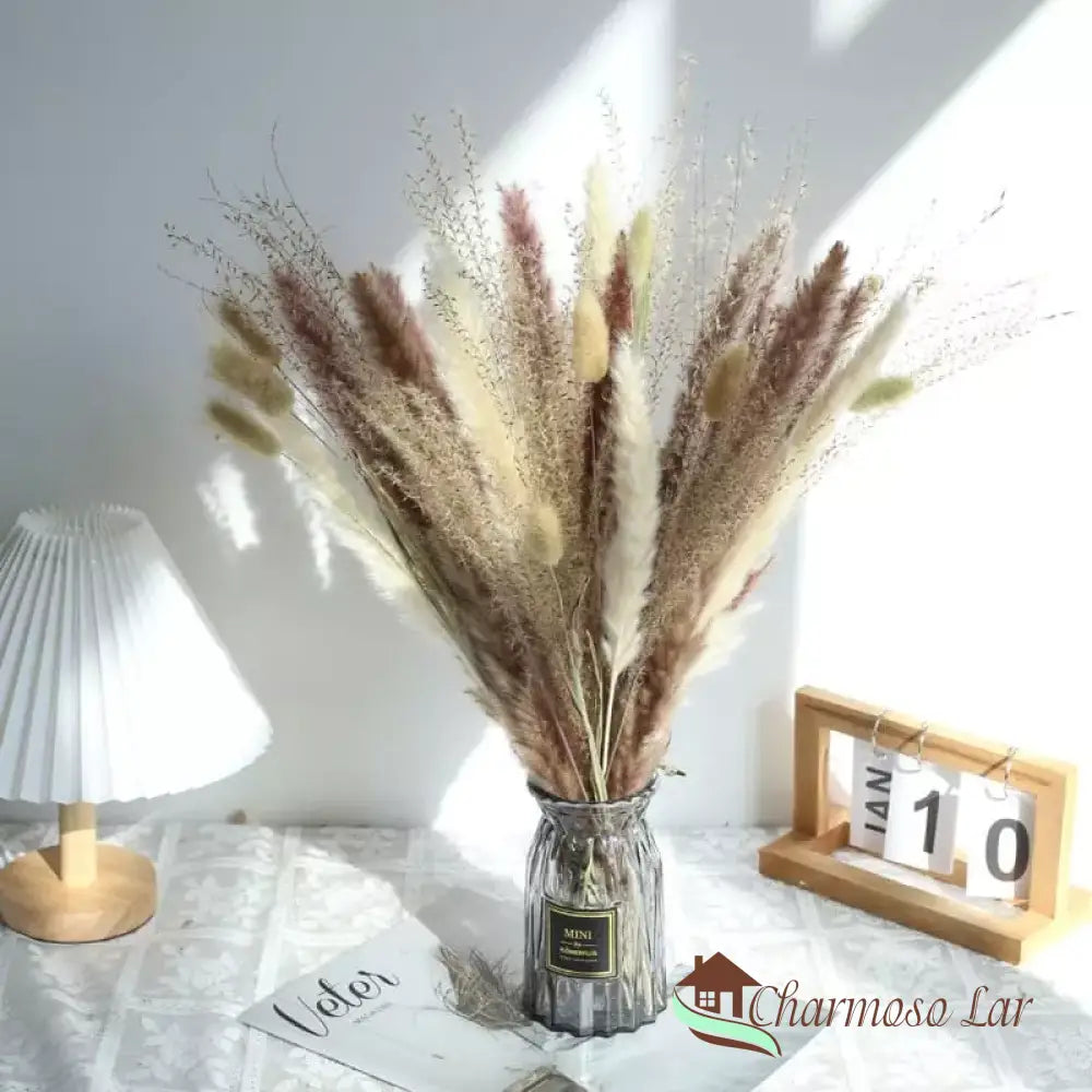 Buquê Capim dos Pampas Decorativo Polihousi 19