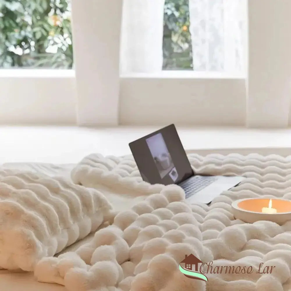 Coberdrom de Pelúcia [2 Fronhas de Brinde]