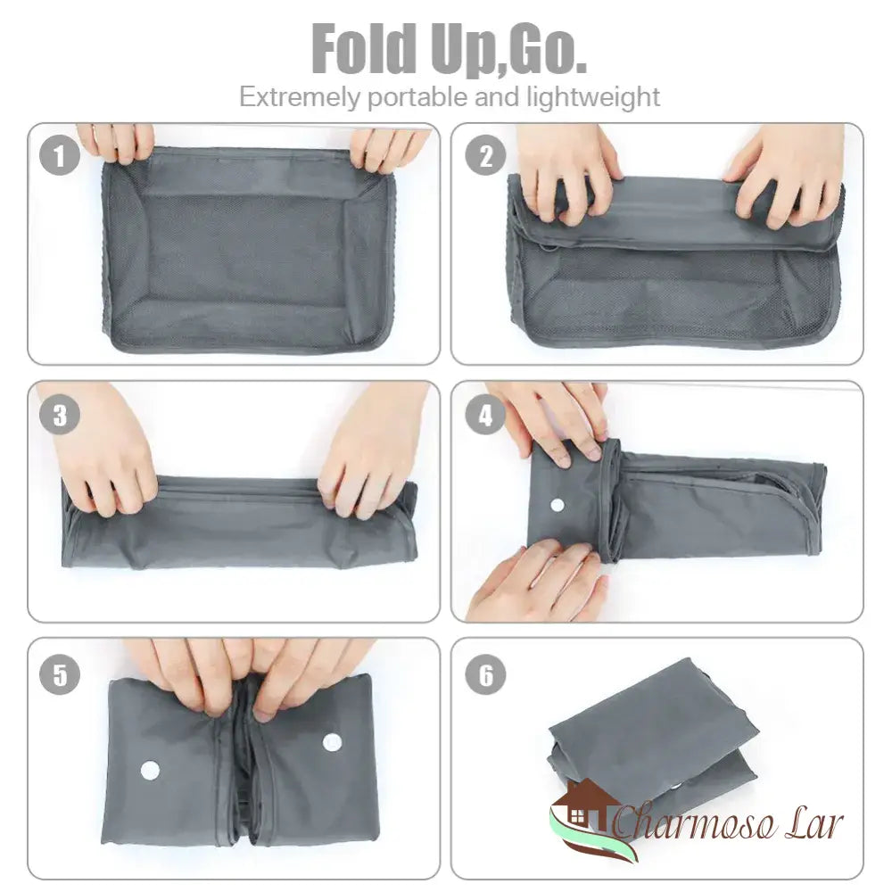 8/7/6 Pieces Set Travel Organizer Storage Bags Suitcase Packing Cases Portable Luggage Clothe Shoe