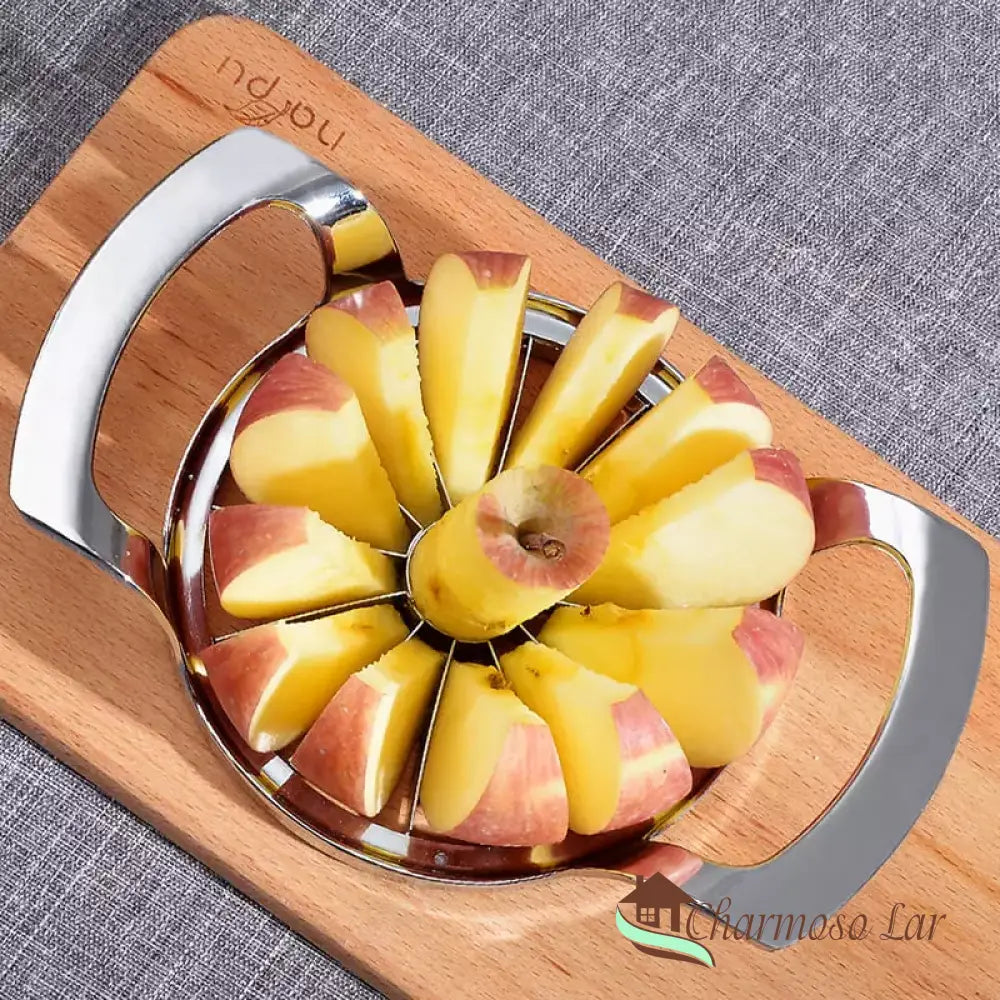 Cortador Inox De Frutas Em Fatias Charmosolar 12 Fatias