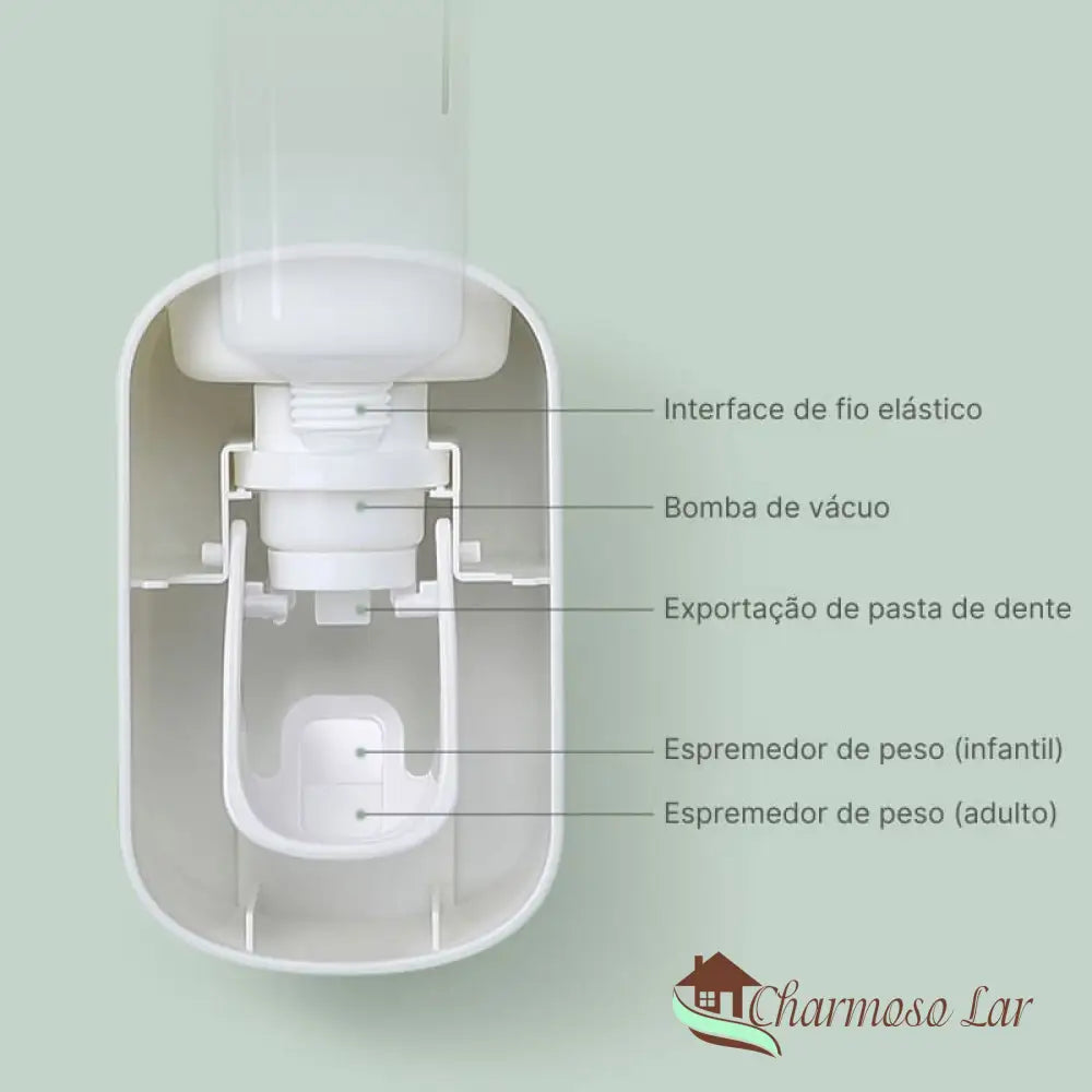 Dispenser De Pasta Dente Inteligente Polihousi