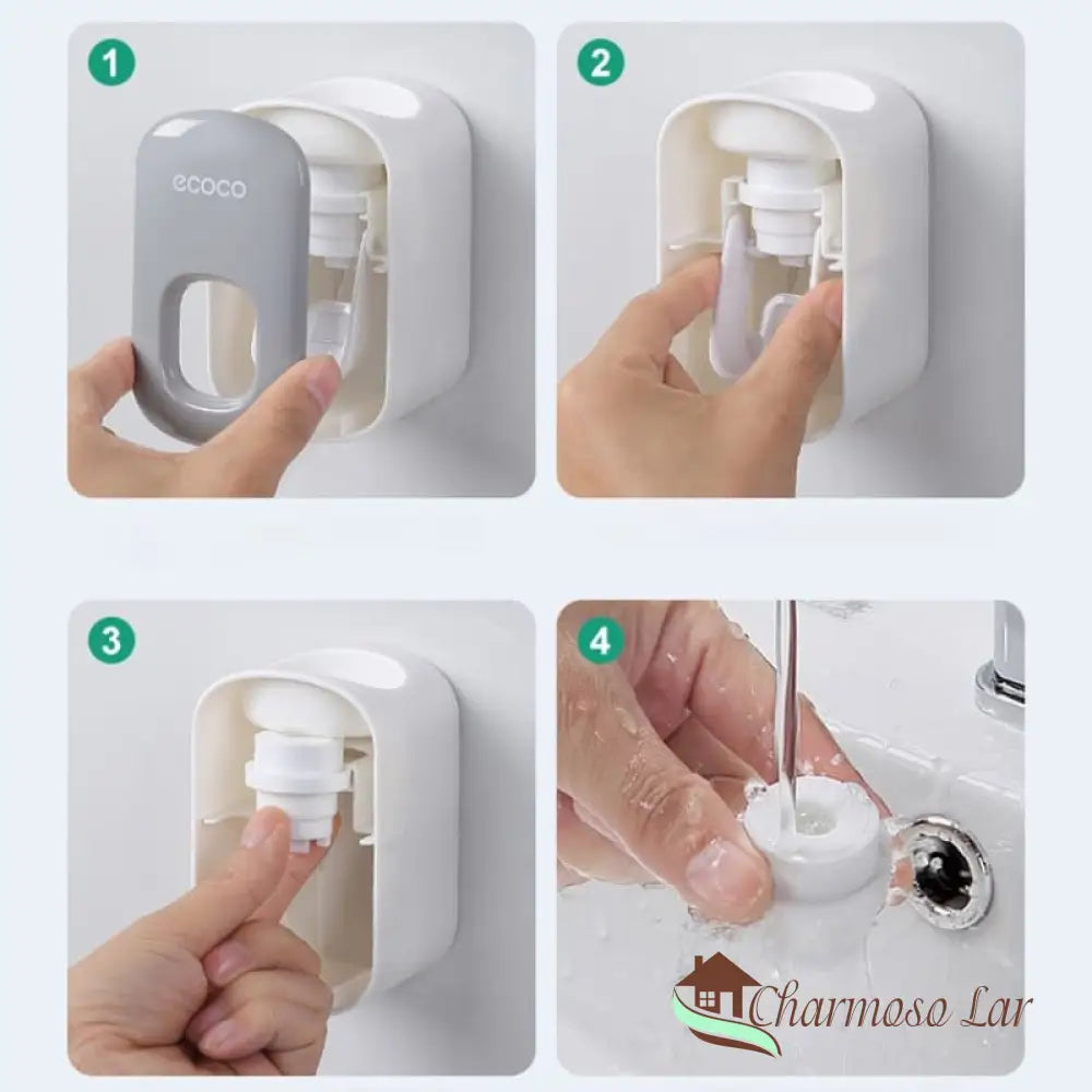 Dispenser Inteligente De Pasta Dente Charmosolar