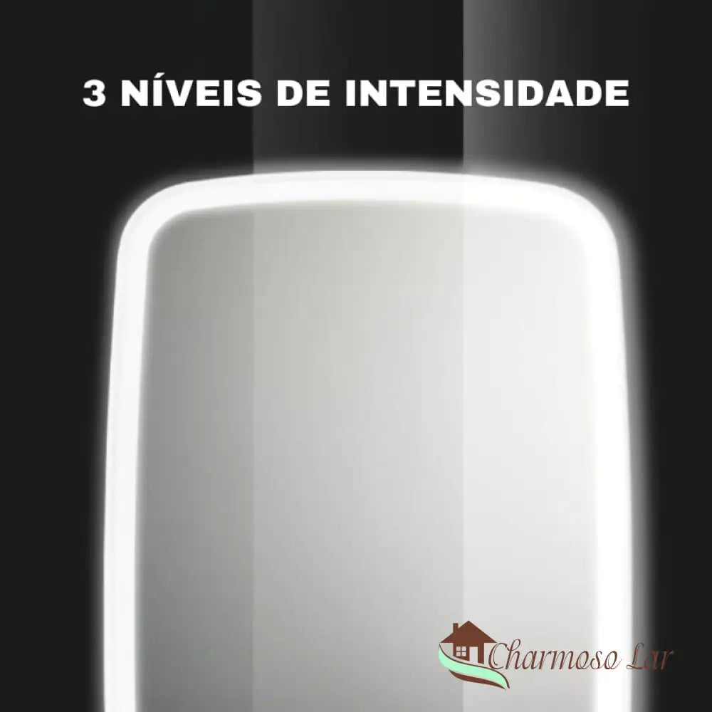 Espelho De Mesa Com Led Para Maquiagem Charmosolar