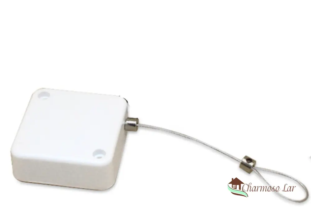 Fecho De Porta Automático Multifuncional Charmosolar Branco 800G