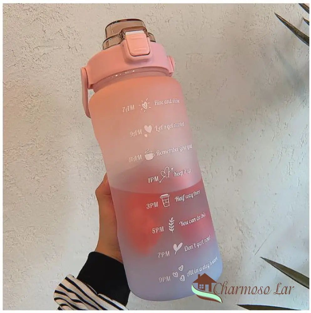 Garrafitness 2 Litros Charmosolar 2.0L / Rosa