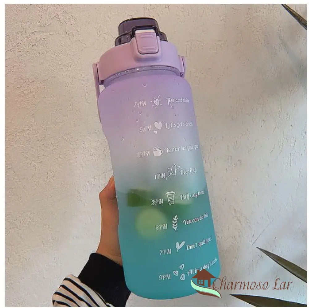 Garrafitness 2 Litros Charmosolar 2.0L / Roxo