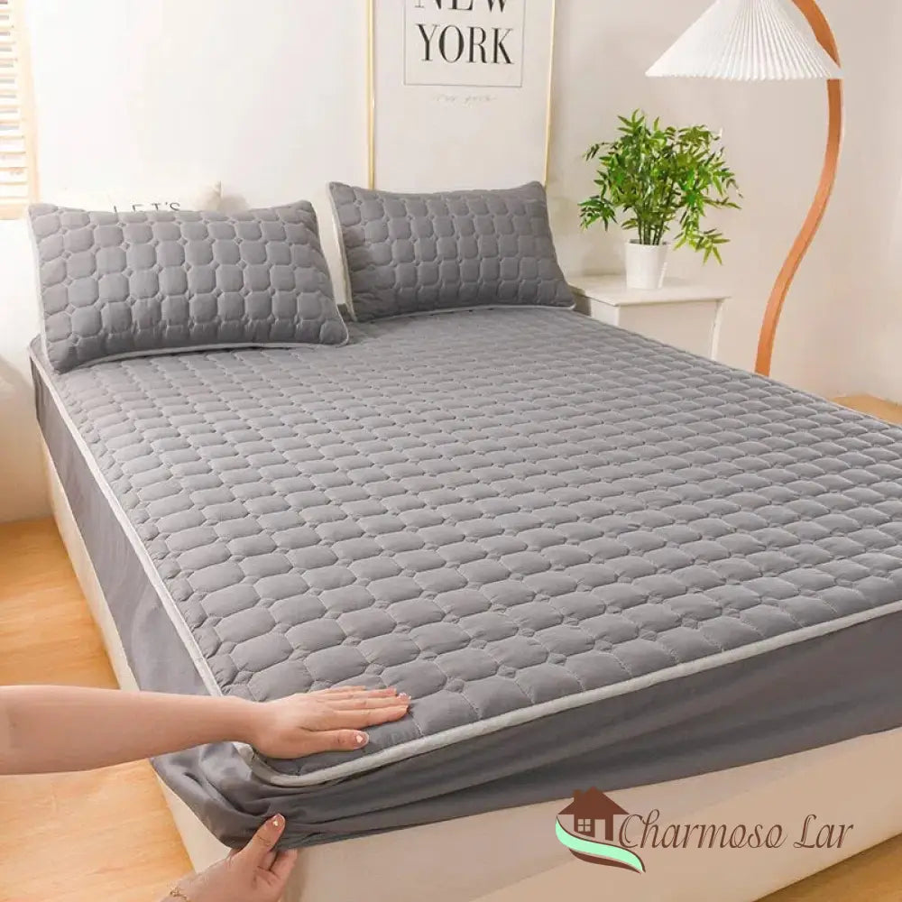 Conjunto Sleep Peace - Lençol e Fronhas 100% Microfibra Ultra Macia lençol 5