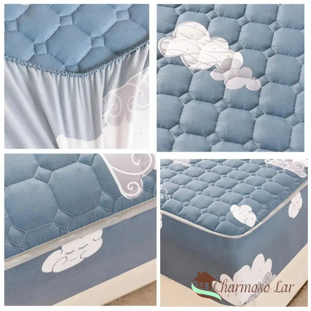 Conjunto Sleep Peace - Lençol e Fronhas 100% Microfibra Ultra Macia lençol 5