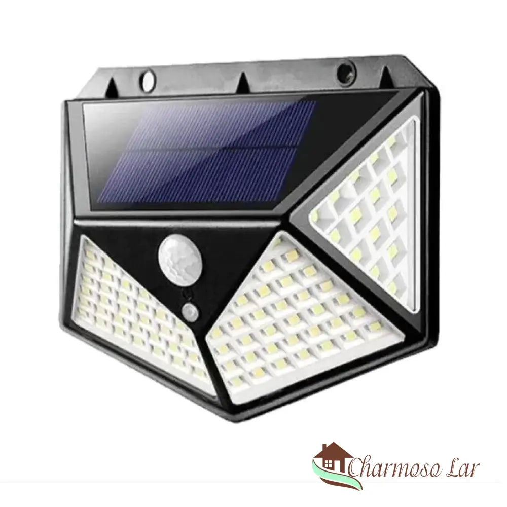 Luminária de Led Solar com Detector de Movimentos