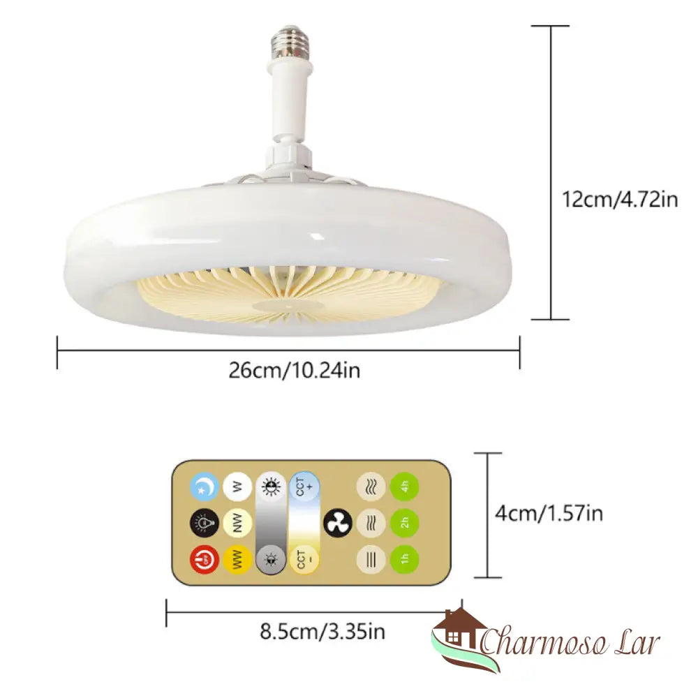 Luminaria Turbocool Charmosolar