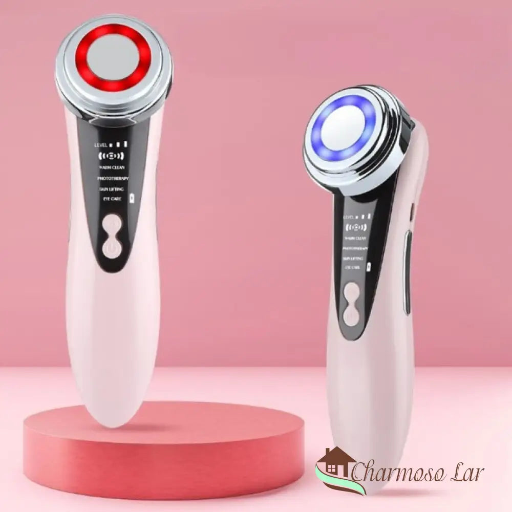 Massageador Facial Elétrico Aparelho De Massagem Multifuncional Charmosolar