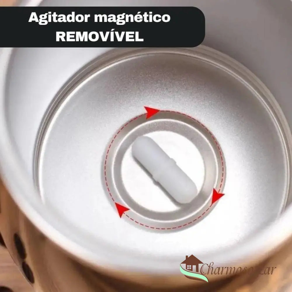 Mixer De Inox Portátil Em Caneca Térmica Charmosolar