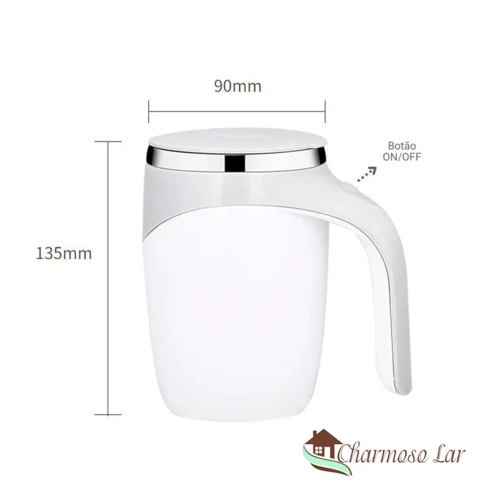 Mixer De Inox Portátil Em Caneca Térmica Charmosolar