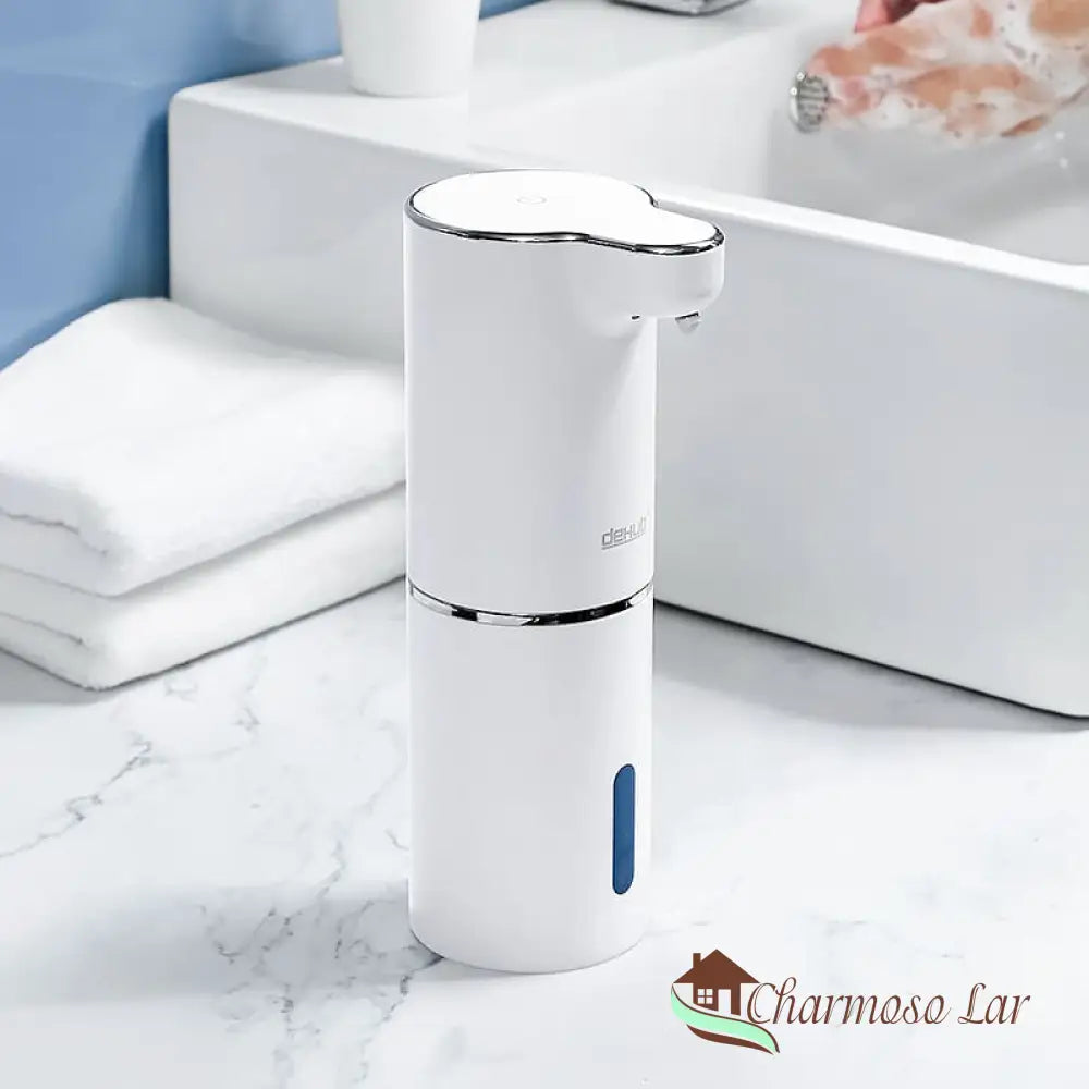 Saboneteira Automática - Dispensers De Sabonete Líquido Charmosolar Branco