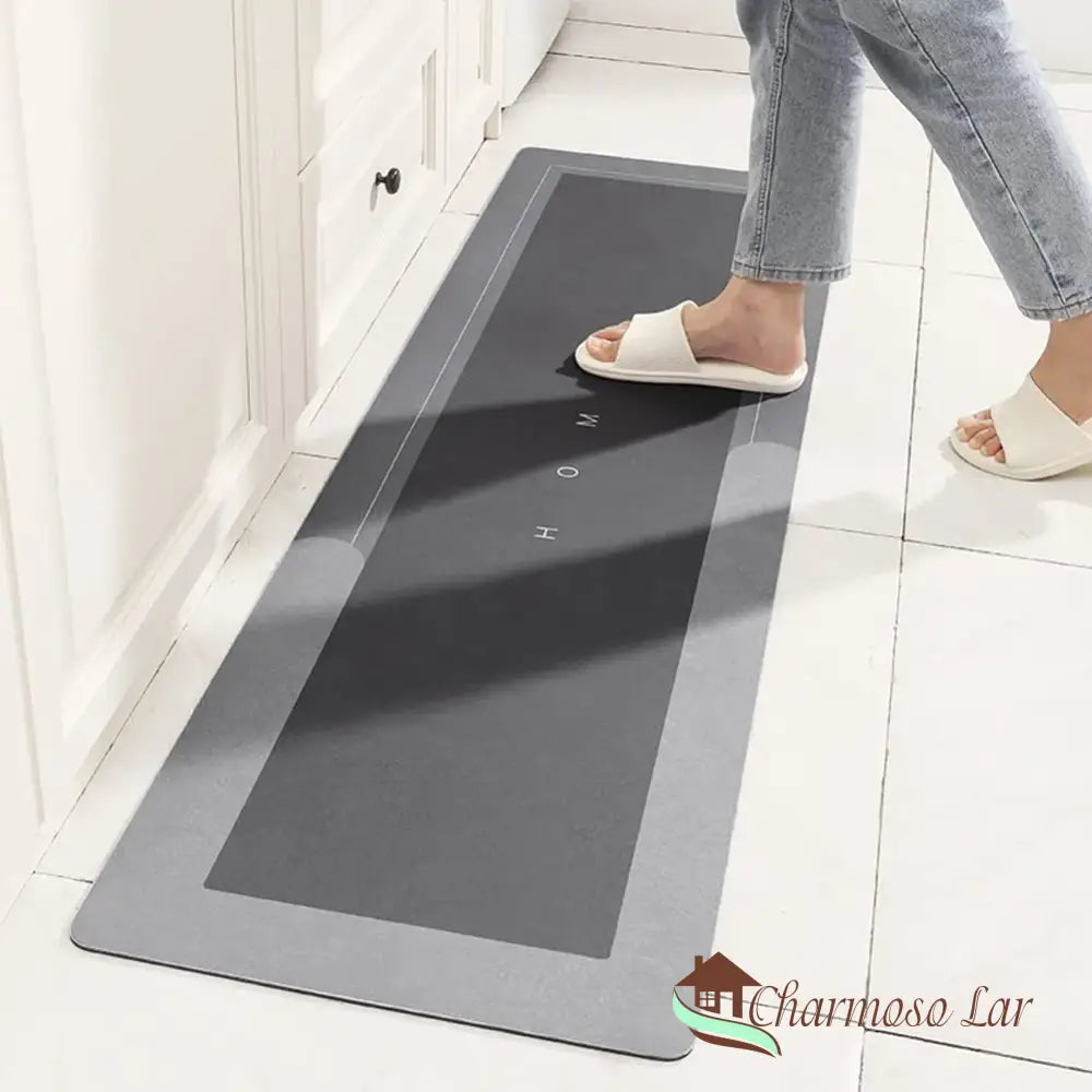 Kitchen Floor Mat Diatom Mud Pad Super Absorbent Bath Anti-Slip Carpet Mats Wipeable Wash Long Strip