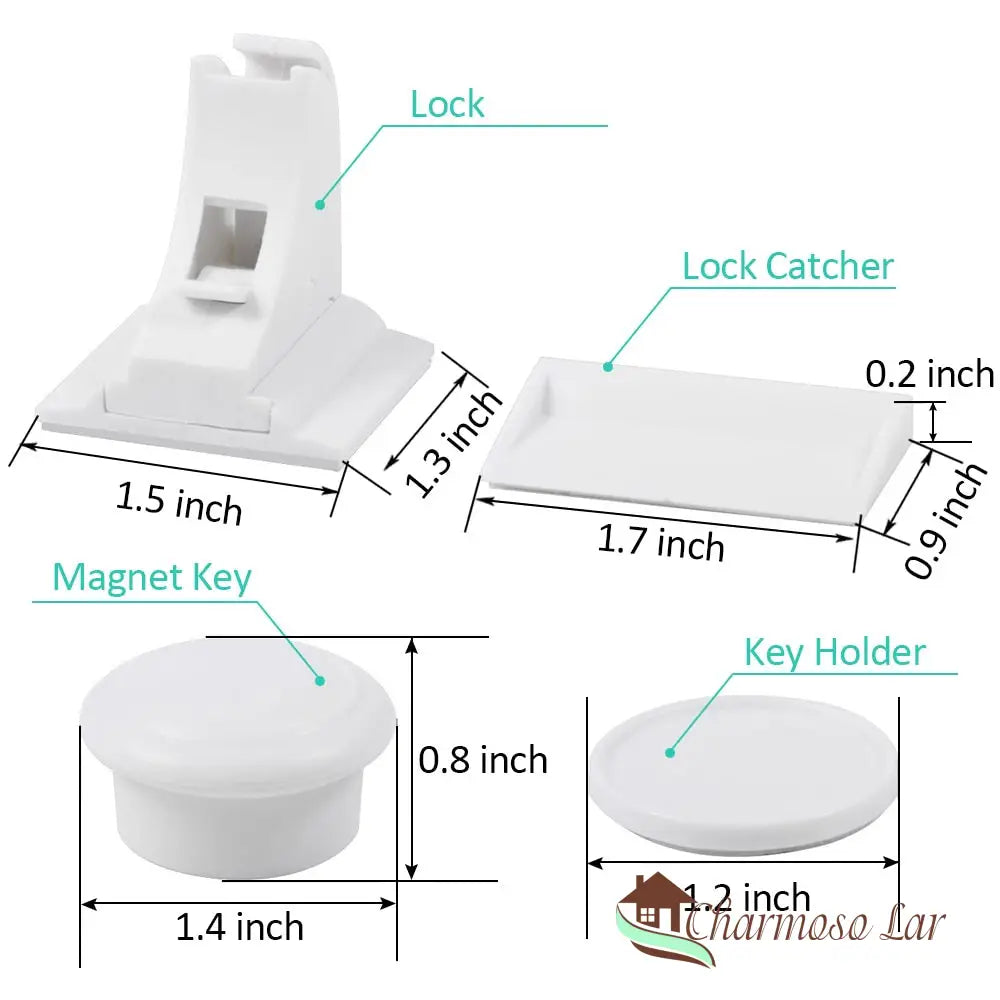 Travas De Segurança Magnética Charmosolar
